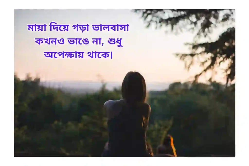 ভালবাসার মায়া নিয়ে উক্তি