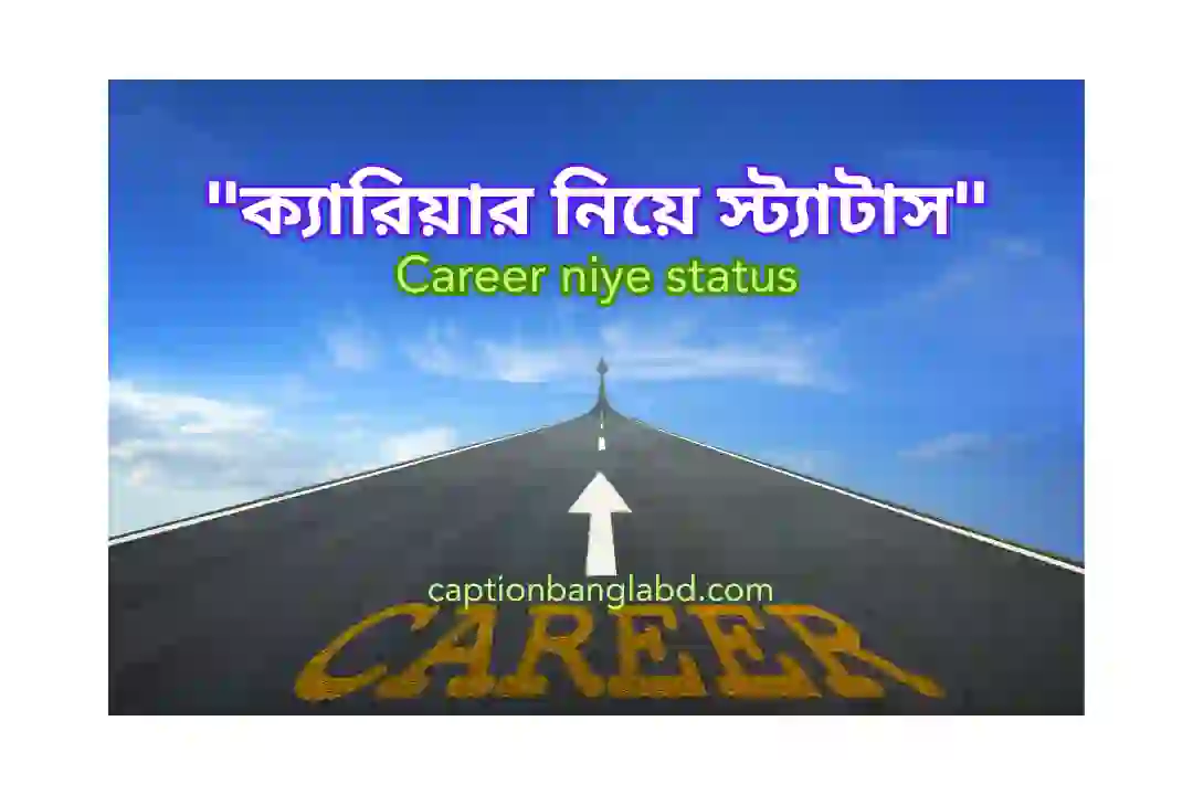 ক্যারিয়ার নিয়ে স্ট্যাটাস
